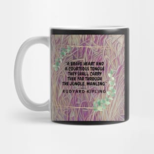 Jungle themed nursery qoute Mug